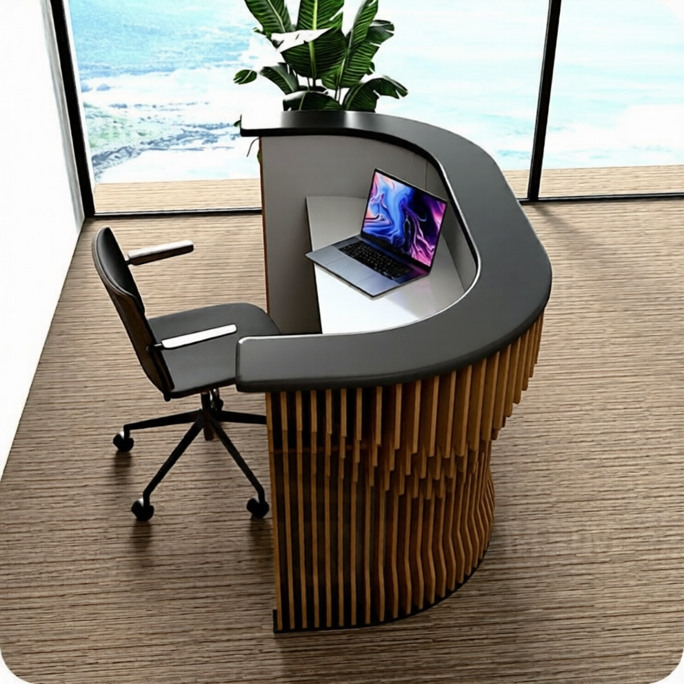 Crest Reception Desk - Image 2