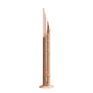 Linear Flame Floor Lamp